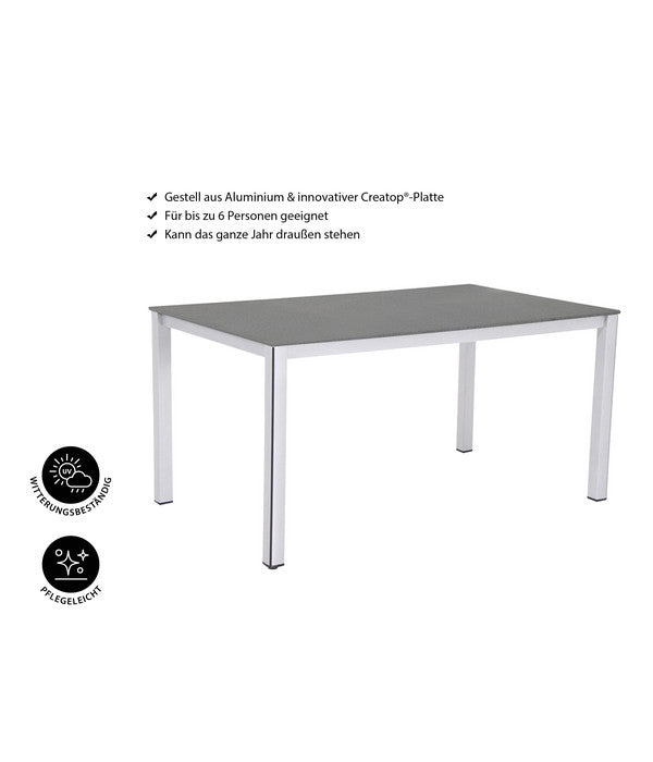  MWH Loft-Tisch Elements, Ca. B160/H74/T90 Cm