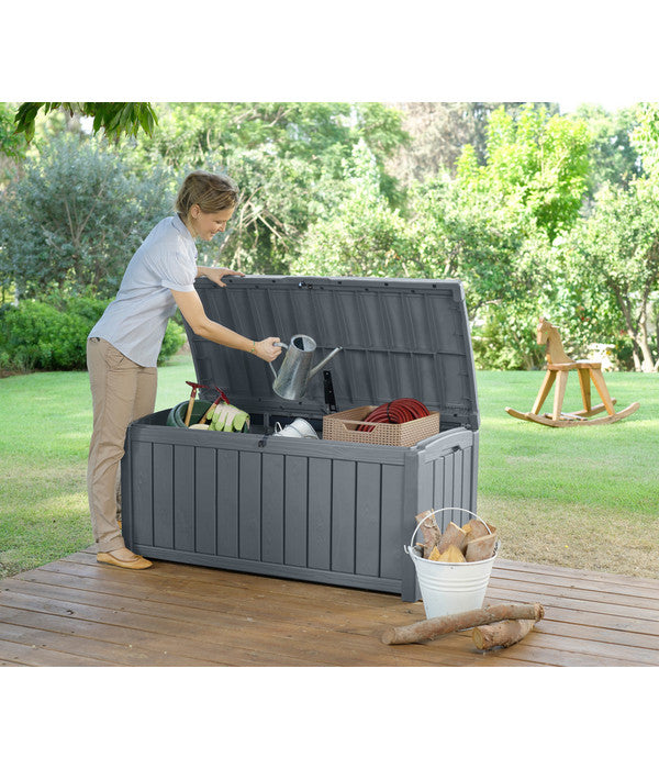  Keter Aufbewahrungsbox Glenwood, 390 Liter, Ca. B128/H61/T65 Cm