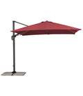  Schneider Ampelschirm Rhodos Twist, Quadratisch, Ca. B300/T300 Cm