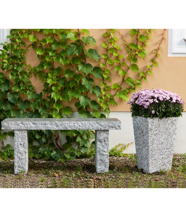  Dehner Granit-Gartenbank, 2-Sitzer