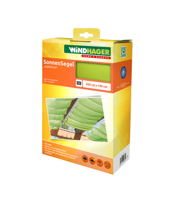 Windhager Sonnensegel, Rechteckig, Ca. B420/T140 Cm