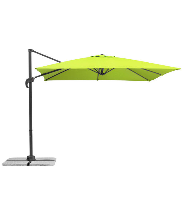 Schneider Classics Ampelschirm Rhodos Junior, Quadratisch, Ca. B270/T270 Cm