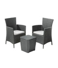  Best Balkon-Set Napoli, Graphit, 3-teilig