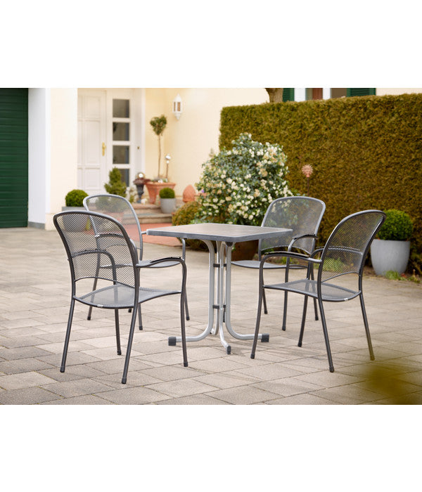  Sieger Boulevard-Klapptisch Mecalit®-PRO, Ca. B70/H72/T70 Cm