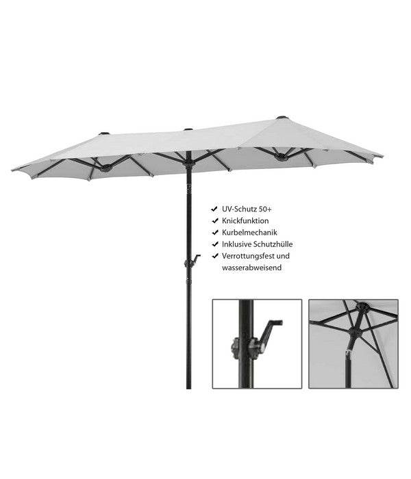  Schneider Classics Sonnenschirm Salerno, Rechteckig, Ca. B300/T150 Cm