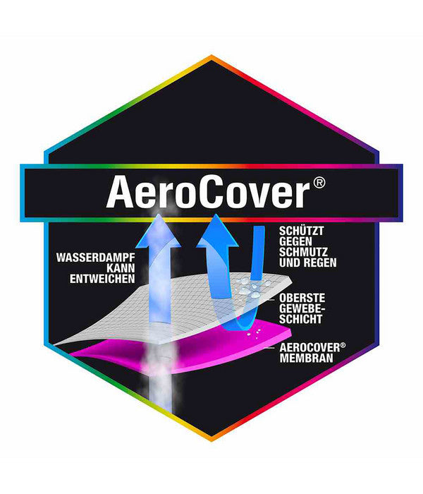  AeroCover Loungesethülle L-Form, 255x255x100xH 70 Cm