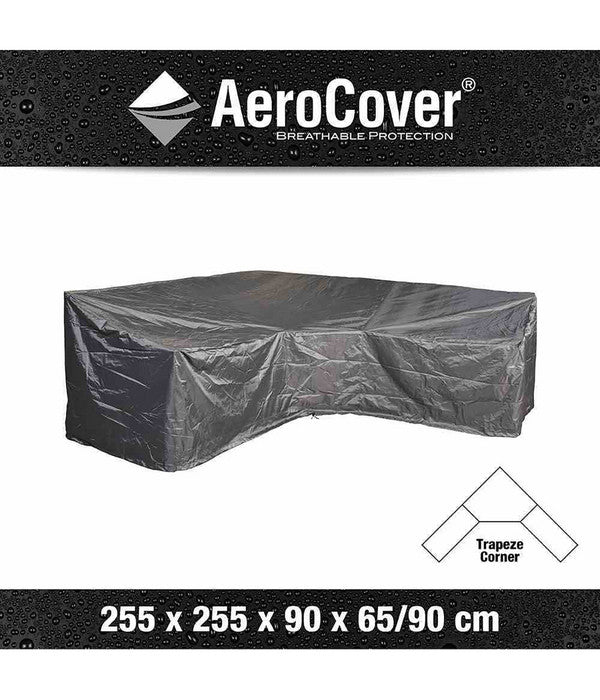  AeroCover Loungesethülle L-Form, 255x255x90x65/90 Cm