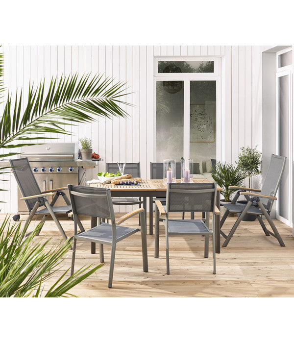 Dehner Gartenmöbelset Colmar 1, 7-teilig