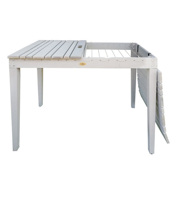  Habau Balkontisch Mit Wäscheleine, Ca. B106/H75/T60 Cm