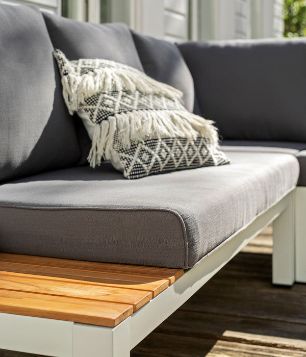  Dehner Aluminium-Lounge Malibu, 2-teilig