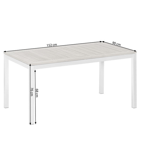  Dehner Gartentisch Toulouse, Ca. B152/H75/T90 Cm