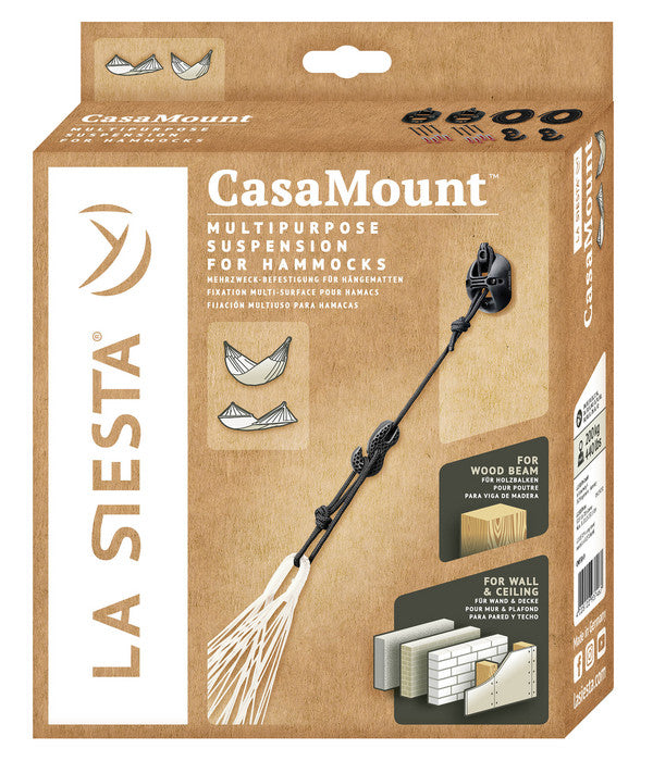  La Siesta Multizweck-Befestigungsset Casa Mount, Schwarz