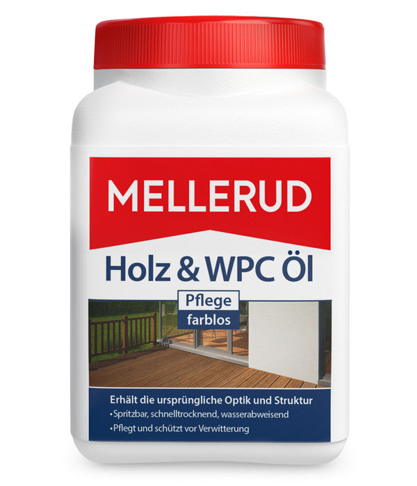  Mellerud® Holz- Und WPC-Ölpflege, 750 Ml, Farblos
