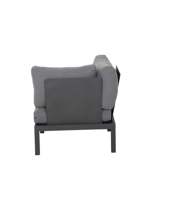  Siena Garden Eckteil Alvida, Grau, Ca. B74/H75/T74 Cm