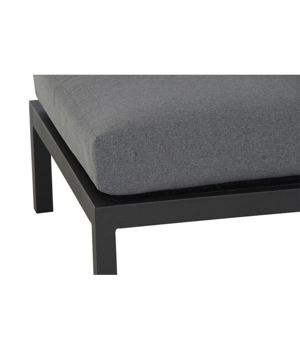  Siena Garden Modul Mitte Alvida, 75 X 71 X 74 Cm, Anthrazit
