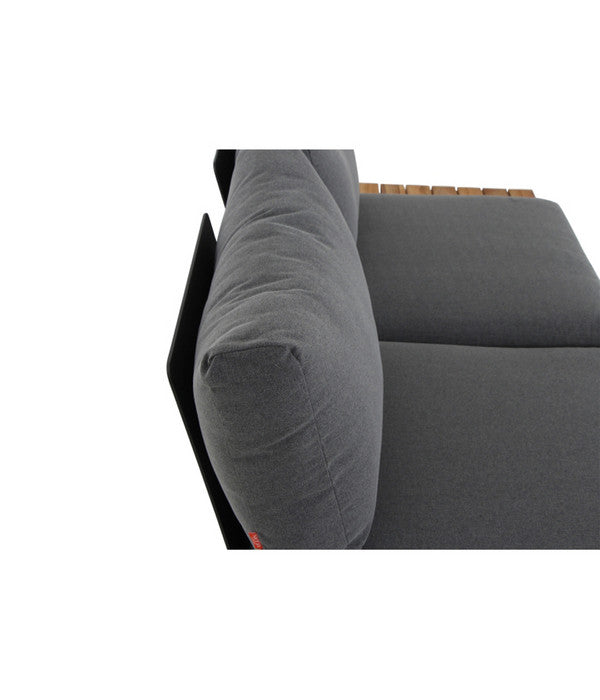  Siena Garden Bank Alvida, Links, 70 X 175 X 80 Cm, Anthrazit/grau