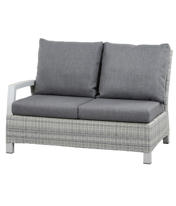  Siena Garden Bank Rechts Corido, 88 X 136 X 83 Cm