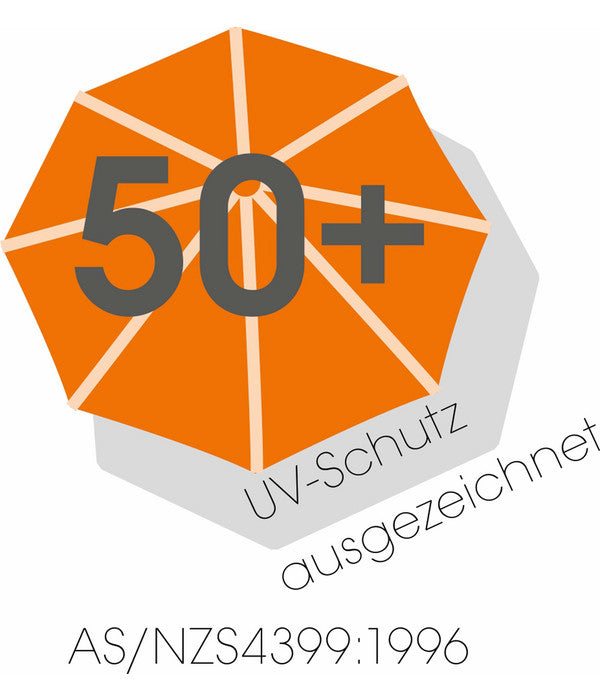  Schneider Ampelschirm Rhodos Twist Woody, Anthrazit, Rechteckig, Ca. B300/T360 Cm