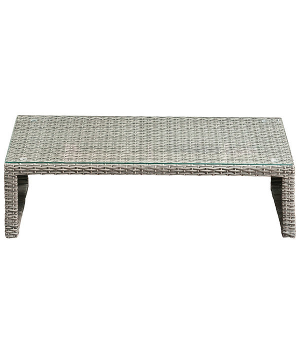  Dehner Geflecht-Lounge Rom, 4-teilig