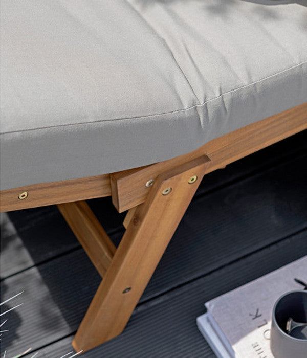  Dehner Holz-Sofa Macao