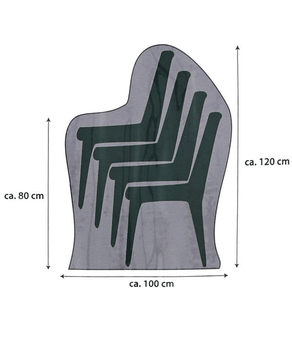  Dehner Abdeckhaube XL Für Stühle, 70x120x100 Cm, Grau