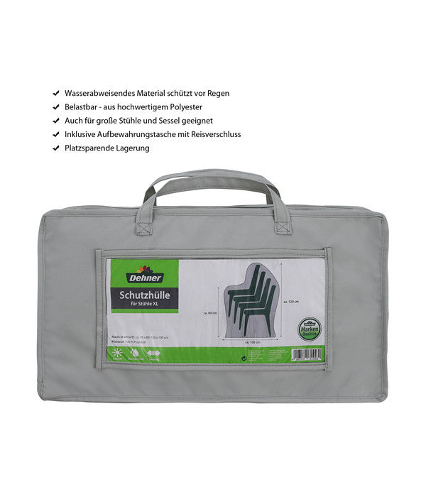  Dehner Abdeckhaube XL Für Stühle, 70x120x100 Cm, Grau