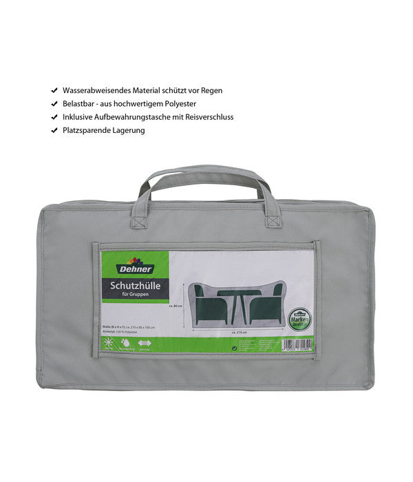  Dehner Abdeckhaube Für Sitzgruppen, Grau