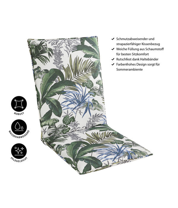  Madison Niederlehnerpolster Maui, Ca. B50/H5/T105 Cm