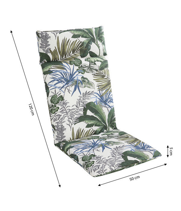  Madison Hochlehnerpolster Maui, Ca. B120/H5/T50 Cm