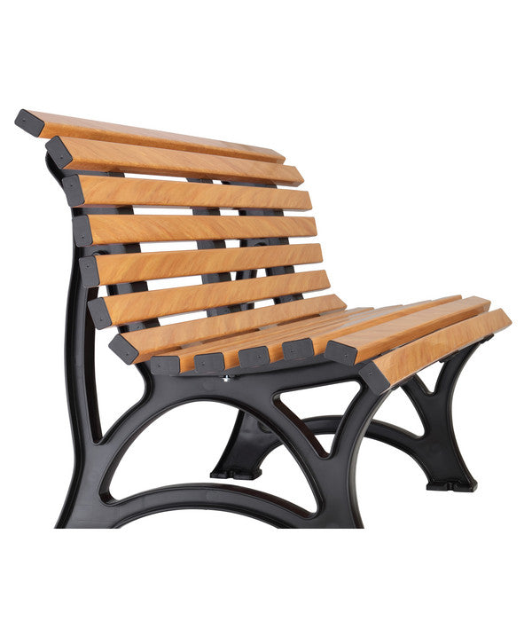  Bank Helgoland, Holzoptik, 3-Sitzer