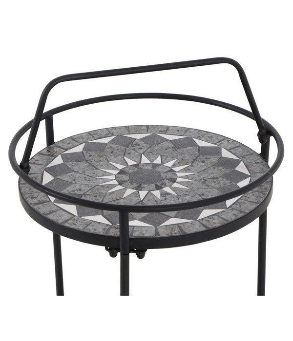  Siena Garden Mosaikbeistelltisch Como, Ca. Ø41/H74 Cm
