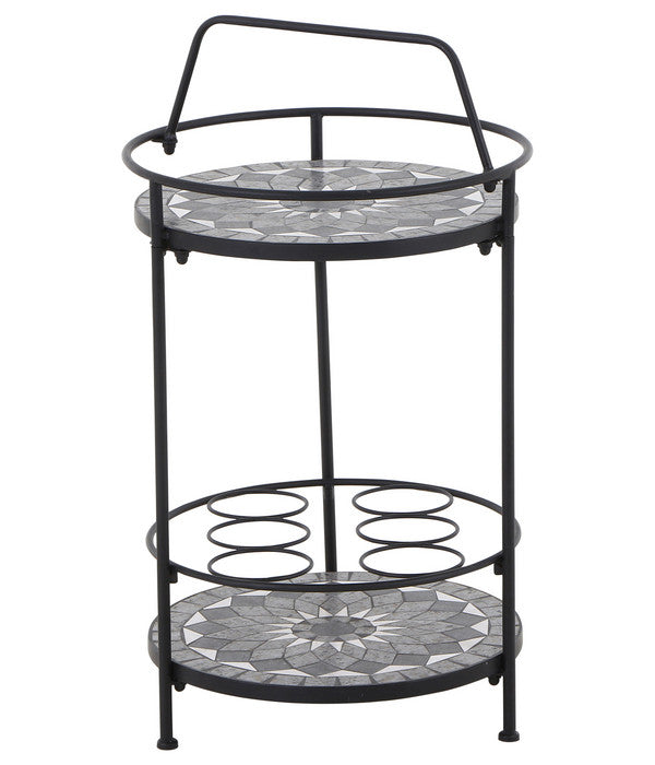  Siena Garden Mosaikbeistelltisch Como, Ca. Ø41/H74 Cm