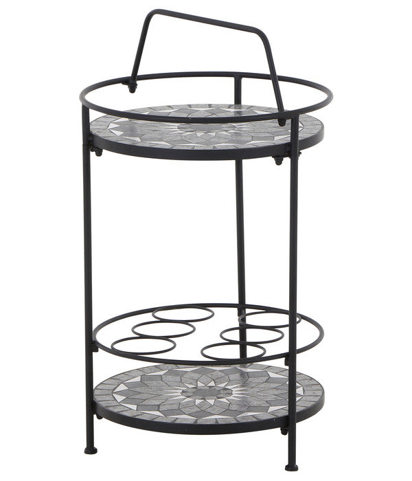  Siena Garden Mosaikbeistelltisch Como, Ca. Ø41/H74 Cm