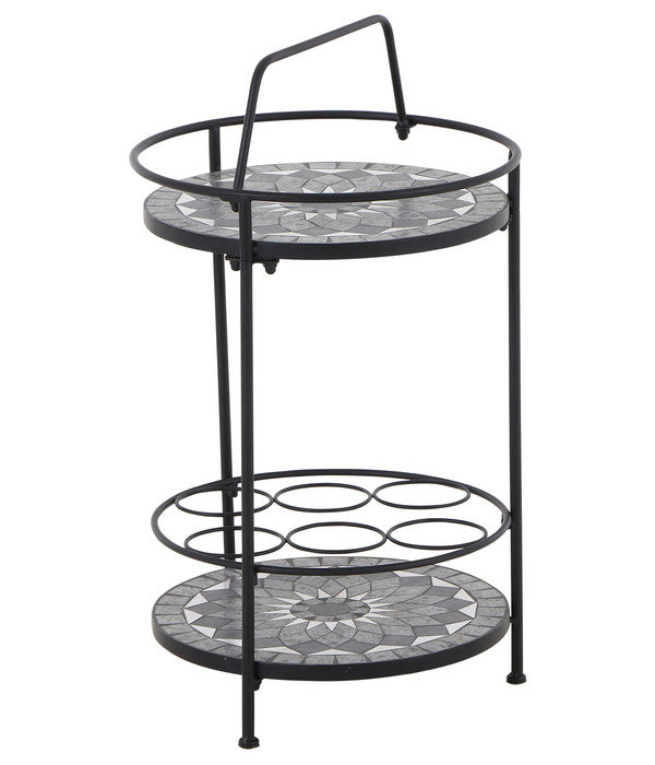  Siena Garden Mosaikbeistelltisch Como, Ca. Ø41/H74 Cm