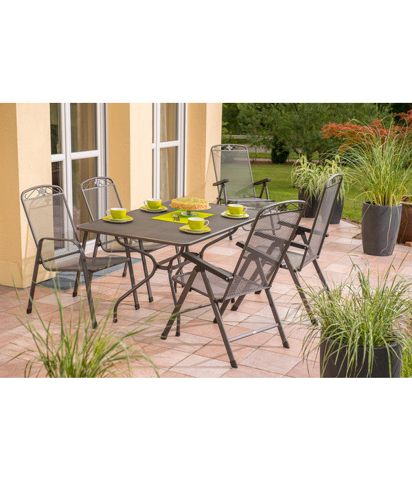  MWH Metall-Gartensessel Savoy