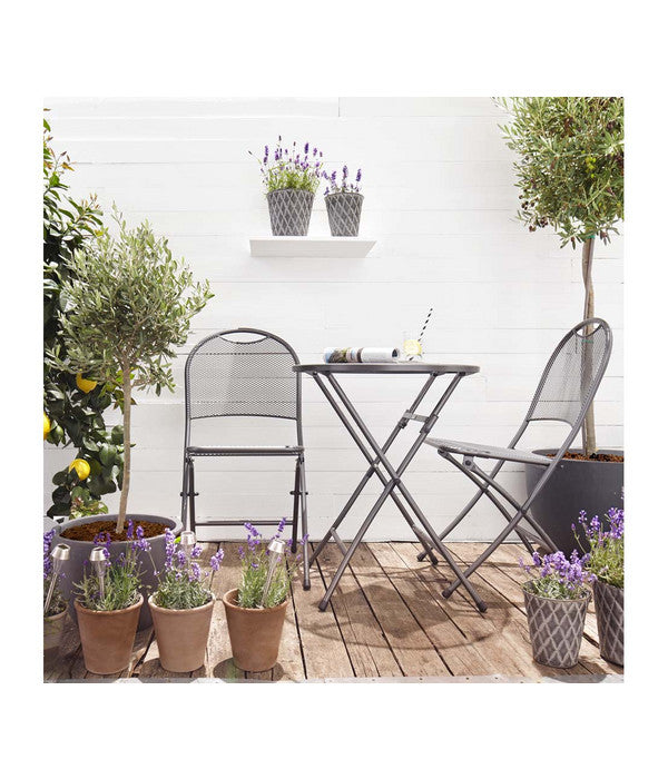  MWH Klapptisch Cafe Latte, Ca. Ø60/H72 Cm