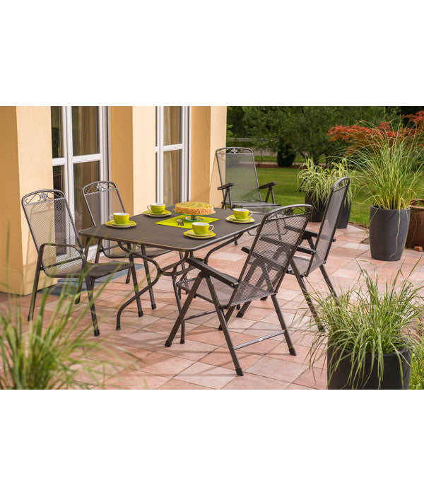  Royal Garden Streckmetall-Gartentisch, Ca. B145/H74/T90 Cm