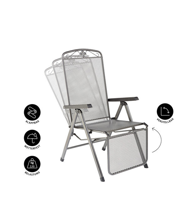  MWH Metall-Relaxsessel Savoy