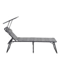  Siena Garden Campingliege Natura, Grau, Ca. B69/H43/T200 Cm