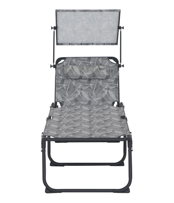  Siena Garden Campingliege Natura, Grau, Ca. B69/H43/T200 Cm