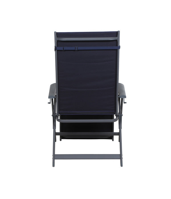  Siena Garden Camping Relaxstuhl Premium, Anthrazit