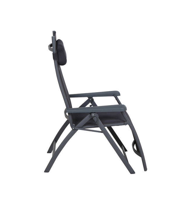  Siena Garden Camping Relaxstuhl XL Premium, Anthrazit