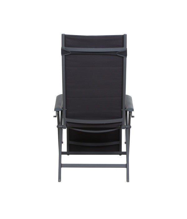  Siena Garden Camping Relaxstuhl XL Premium, Anthrazit