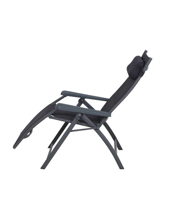  Siena Garden Camping Relaxstuhl XL Premium, Anthrazit