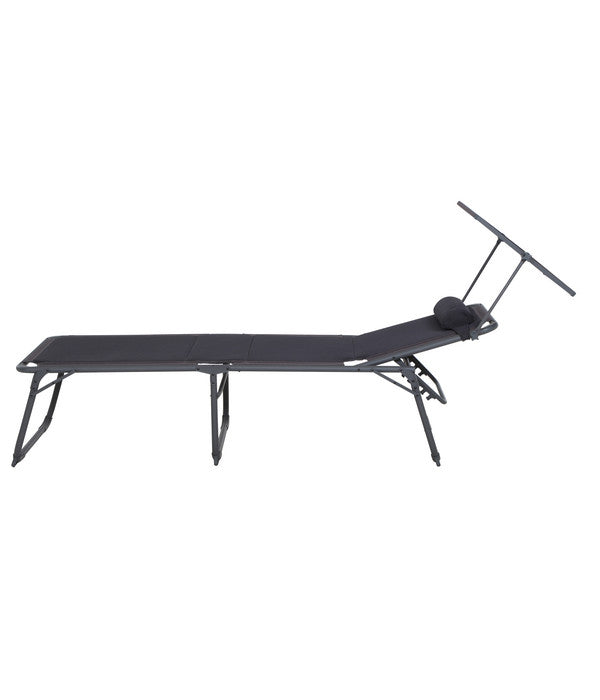  Siena Garden Campingliege Premium, Anthrazit, Ca. B69/H43/T200 Cm