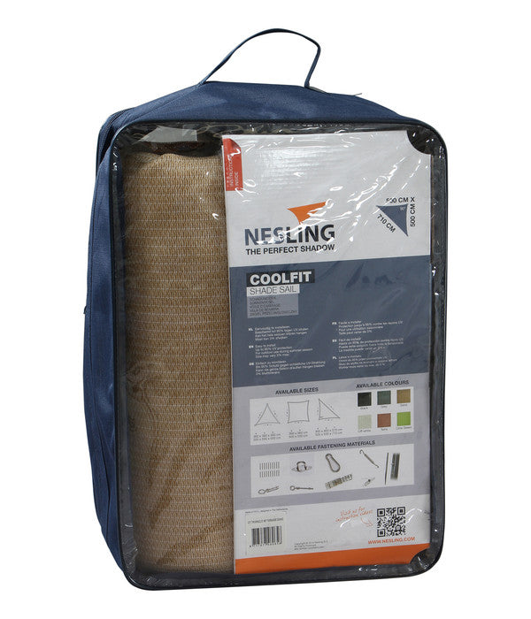  Nesling Sonnensegel Coolfit, Dreieckig, Ca. B500/T710 Cm
