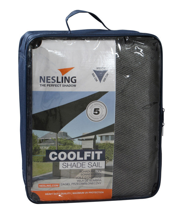  Nesling Sonnensegel Coolfit, Dreieckig, Ca. B500/T500 Cm