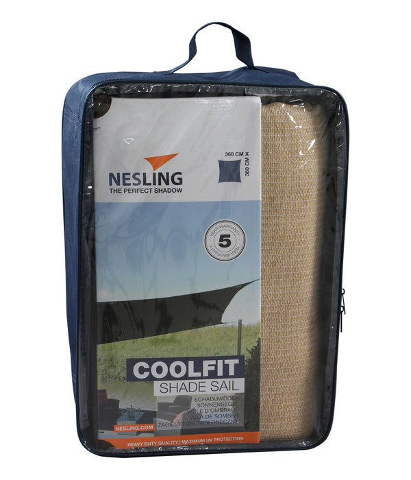  Nesling Sonnensegel Coolfit, Quadratisch, Ca. B360/T360 Cm