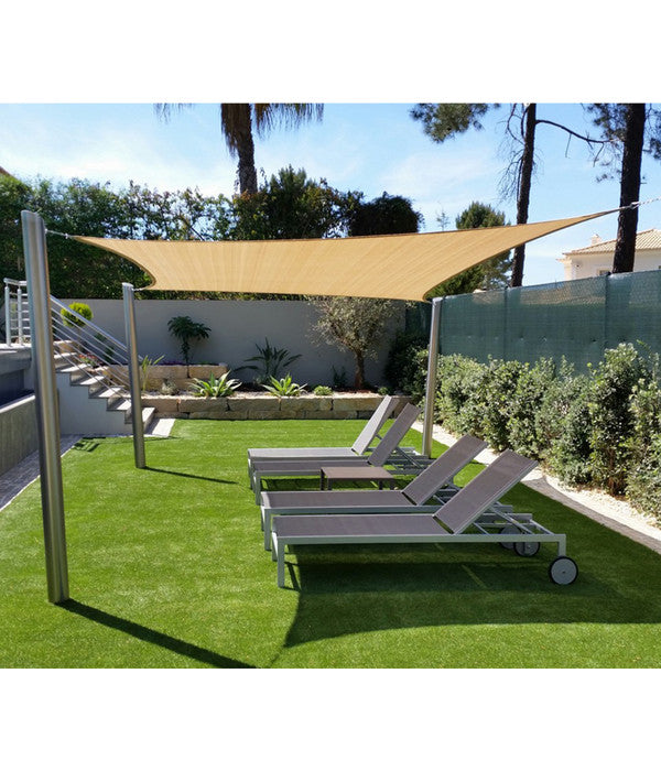  Nesling Sonnensegel Coolfit, Quadratisch, Ca. B360/T360 Cm