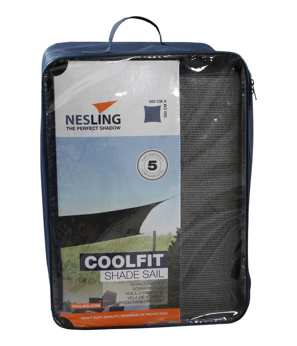  Nesling Sonnensegel Coolfit, Quadratisch, Ca. B500/T500 Cm